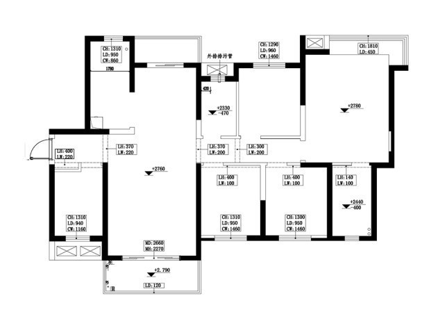 中式|135平中式四居室，续又错落有致，新潮又有韵味，恰到好处