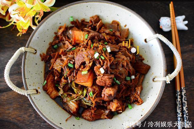 梅干菜烧肉|南方人梅干菜从来不做扣肉,这么烧才是最经典的味道,下饭好菜