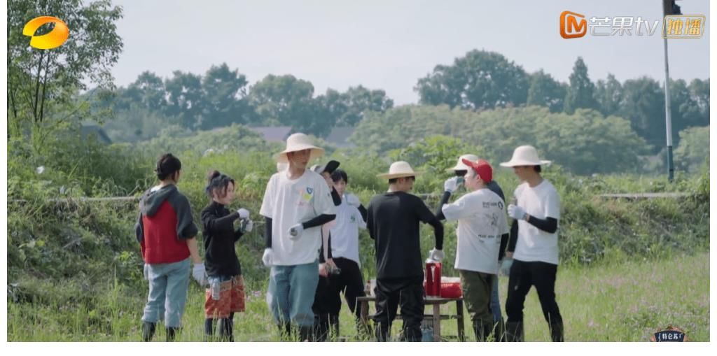 張子楓|《向往5》當張子楓割草沒帶冰袖時有誰注意梁靖康反應？太甜了吧