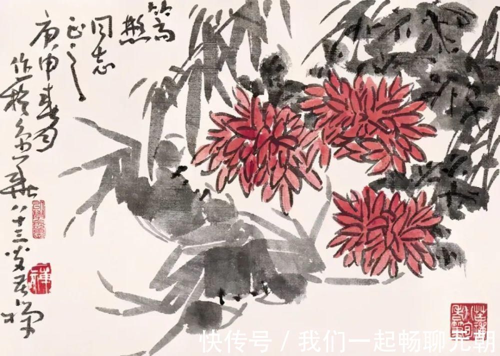 拿手戏$李苦禅的拿手戏是画鹰,今天咱反其道而行看看他笔下的鱼和蟹