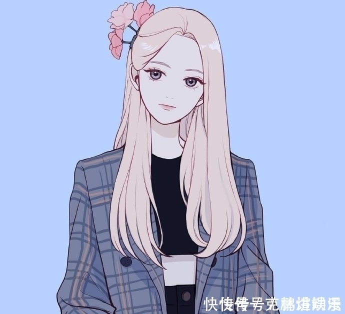 少女心|一组少女心十足的好看插画,很适合做卡通动漫头像哦!