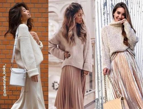 卫衣不兴了！今年主流：毛衣+外套，尤其这几款，40岁女人最爱！