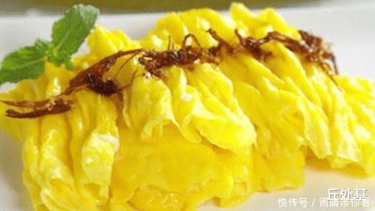 黄埔蛋的炒法另有窍门,以致炒出来的蛋,吃起来嫩滑无比