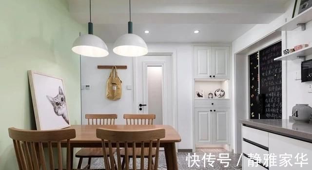 小书房|58㎡小户型,一居改两居空间越变越大,客厅装成小书房孩子超喜欢