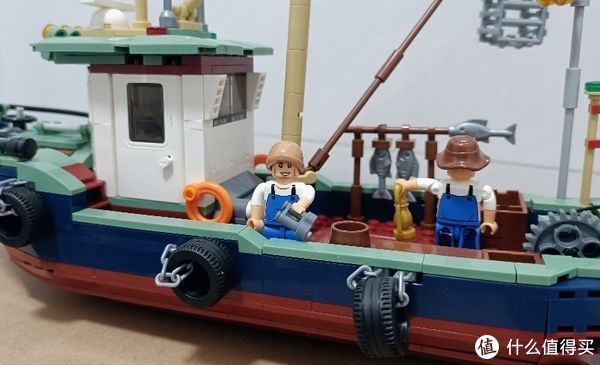 积木|国产积木分享:捕鱼达人-昌盛号帆船积木模型