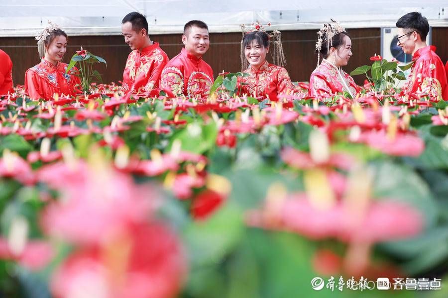 集体婚礼 国庆悦｜以花为媒，为爱搭桥