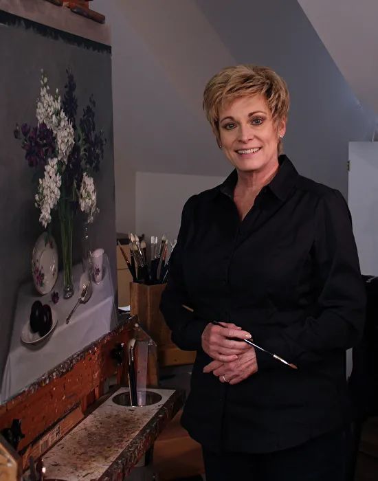 花卉|这位美国女艺术家笔下的花卉,魅力色彩,栩栩如生!