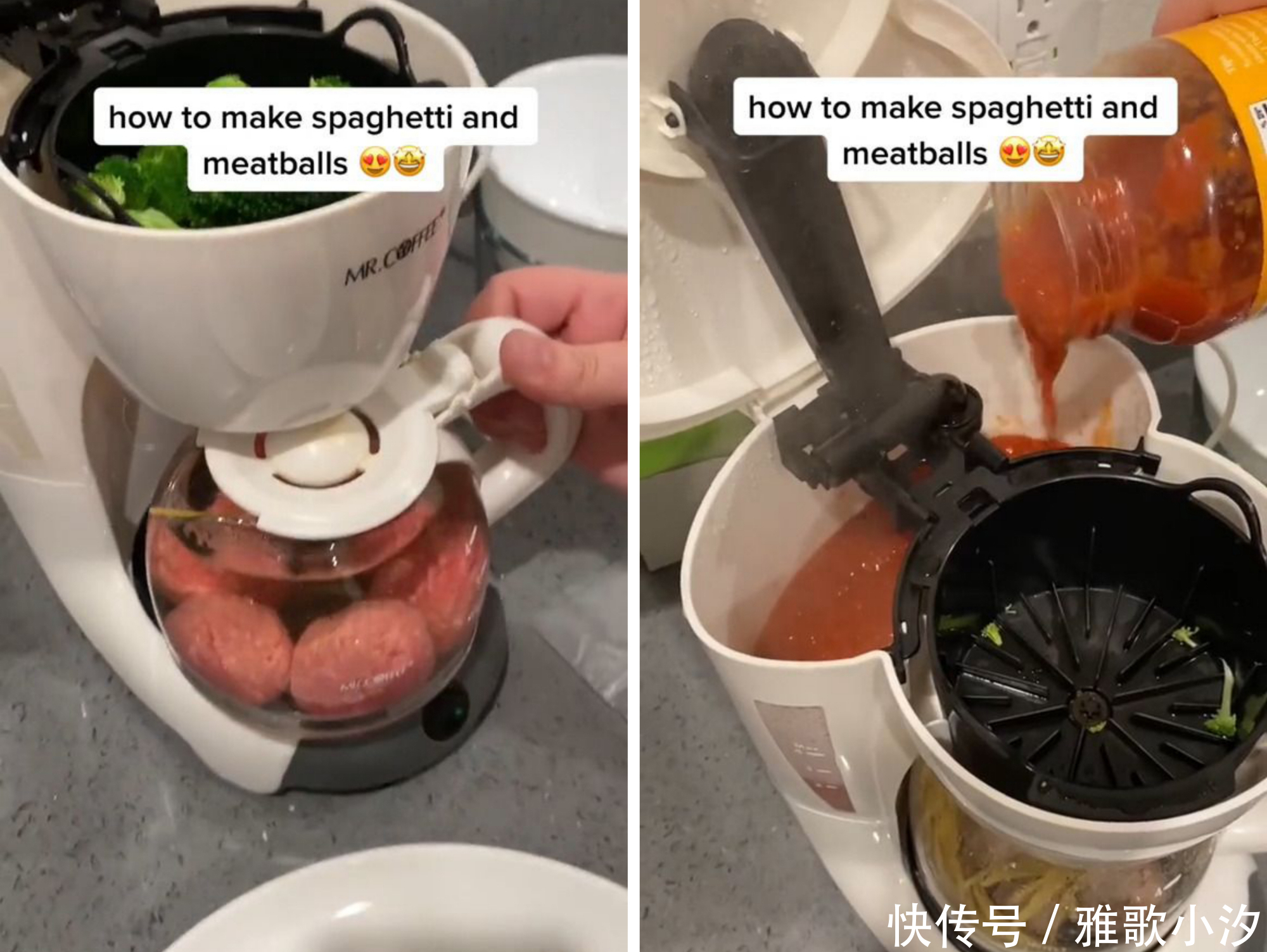 为了给男朋友做早餐,吃货少女真的太拼了!