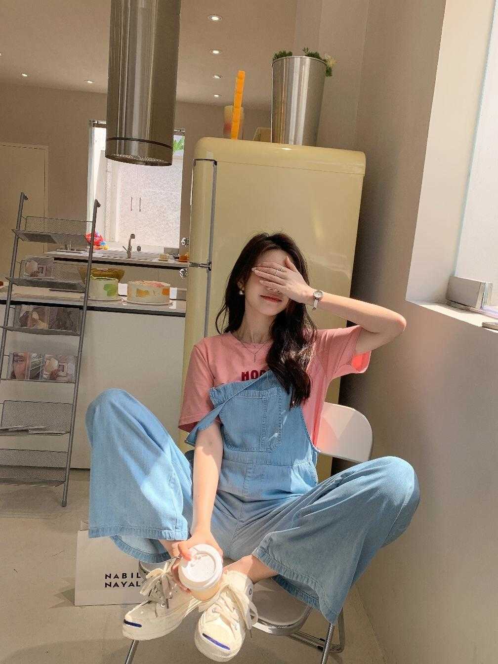 稚嫩|背带裤是年轻的代表,原来30+还可以这样穿,青春洋气