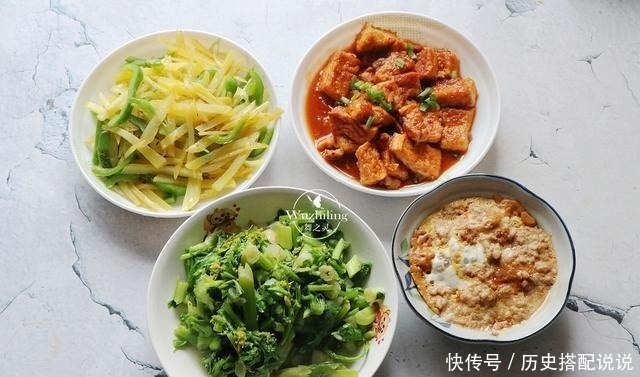 红烧豆腐|晒晒我家一周午餐，天天不重样，实惠营养，顿顿都吃光