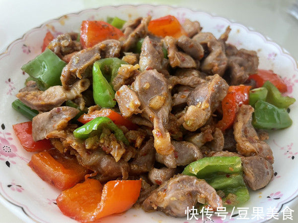超级简单的爆炒鸡胗，赶快get起来