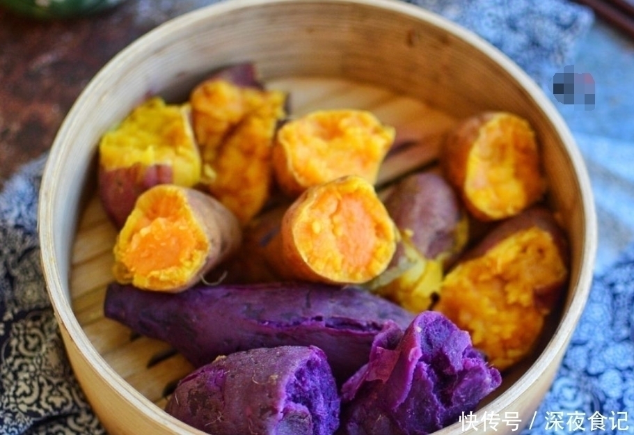 红薯|蒸红薯,直接上锅蒸是大错做好4点,红薯香甜软糯,糖蜜往外流