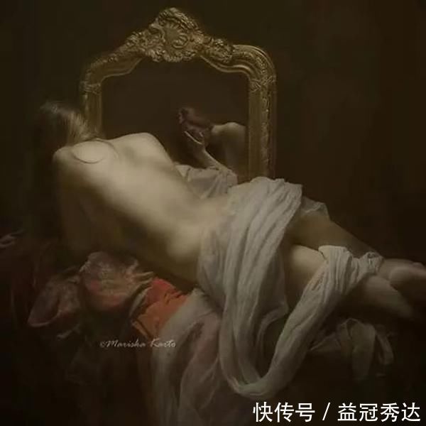 逼真|荷兰艺术家人体油画中的性感女郎,细腻逼真,身材惹火