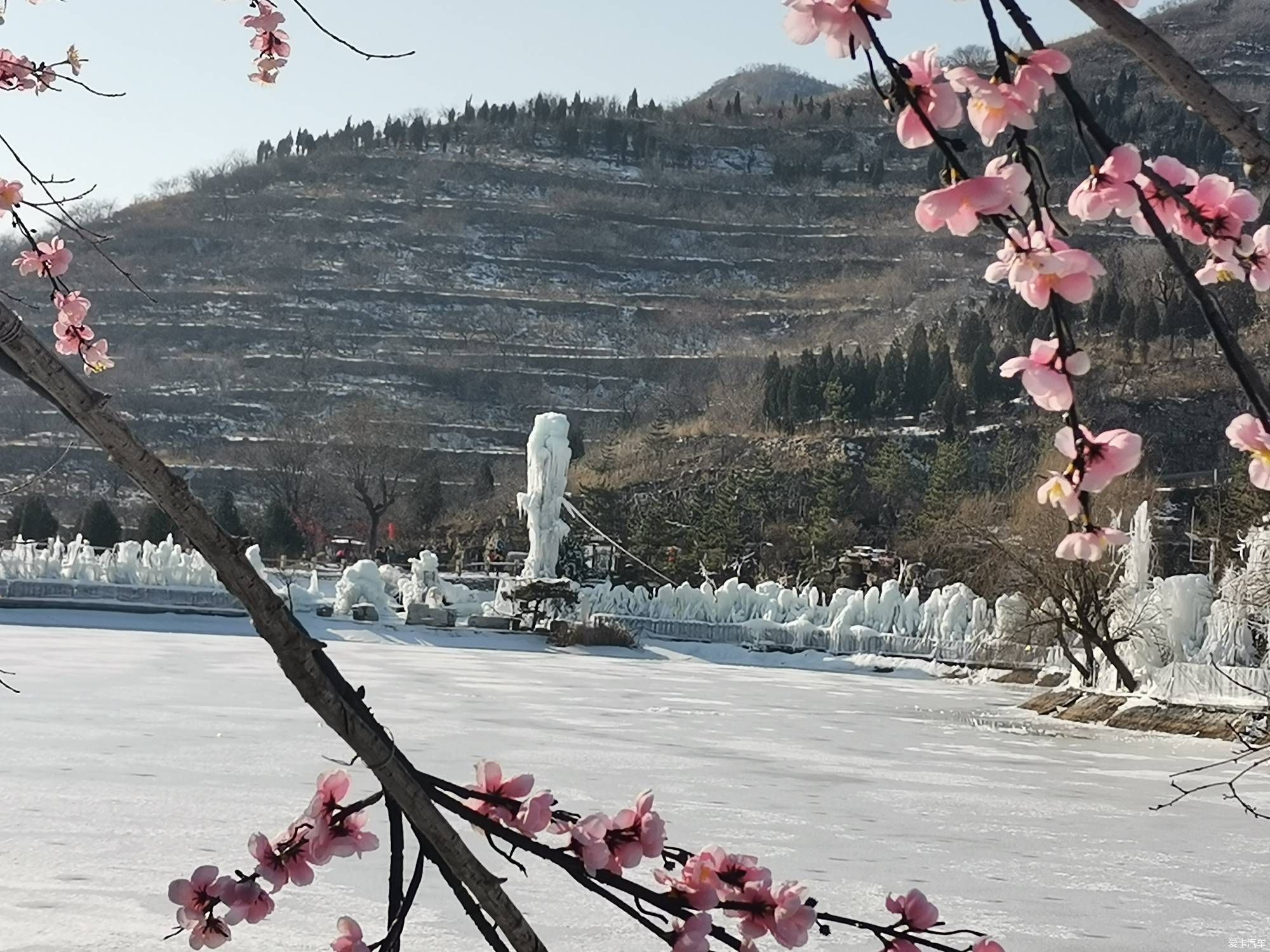 冬天的潭溪山九龙潭