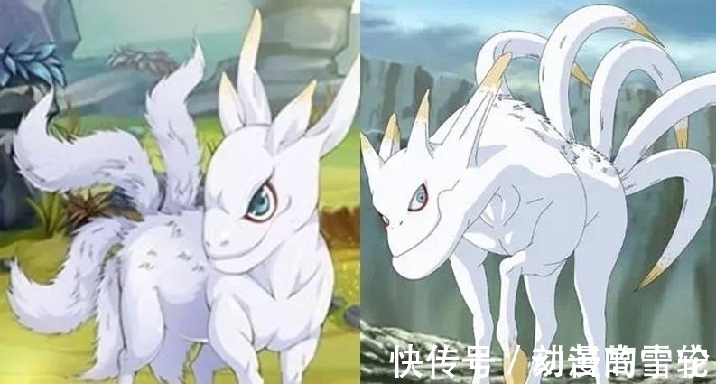 尾兽|火影忍者:九只尾兽小时候和现在对比,你最想养哪一只?