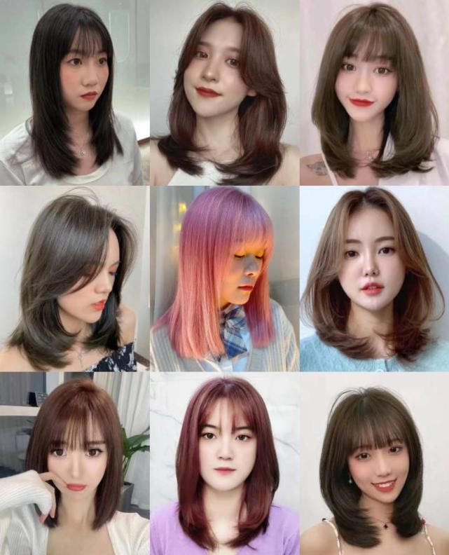 2021新女神发型大全，修颜时尚颜值高，让你美到心里乐开花