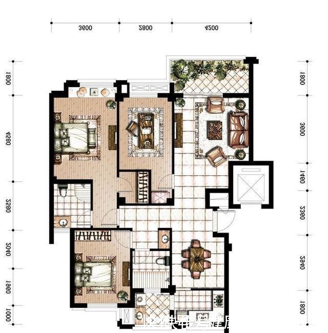 过道|常见的装修风格看腻了,来看下现代风+轻奢的搭配吧,太有感觉了!