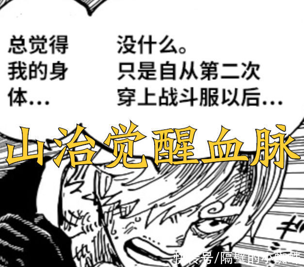 战斗服|海贼王1023话，山治接受过最恐怖的修炼，那实力为何没大的提升？