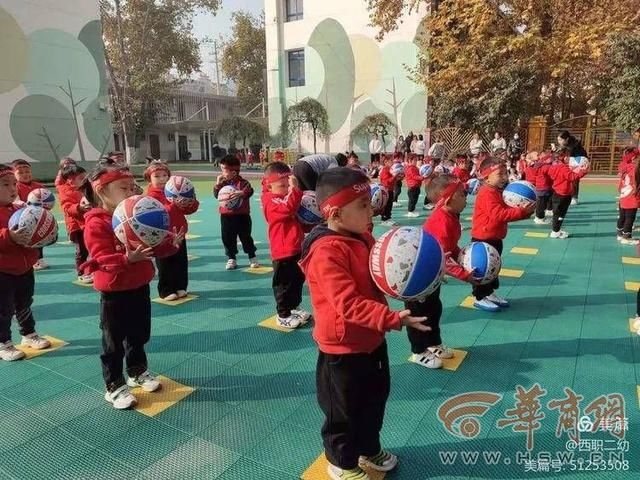 运动|“我运动 我健康”西职二幼“幼儿球操”展示活动成功举办