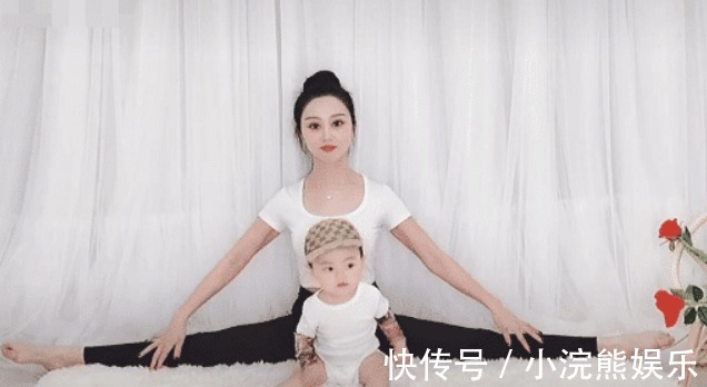 瑜伽|“最飒小姨”瑜伽式带娃火了,网友娃好可爱,让我抱抱娃他姨