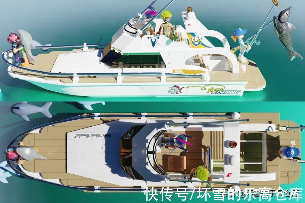 3d游戏|乐高与虚幻引擎的结合，这样的Ideas捕鱼游艇你喜欢吗