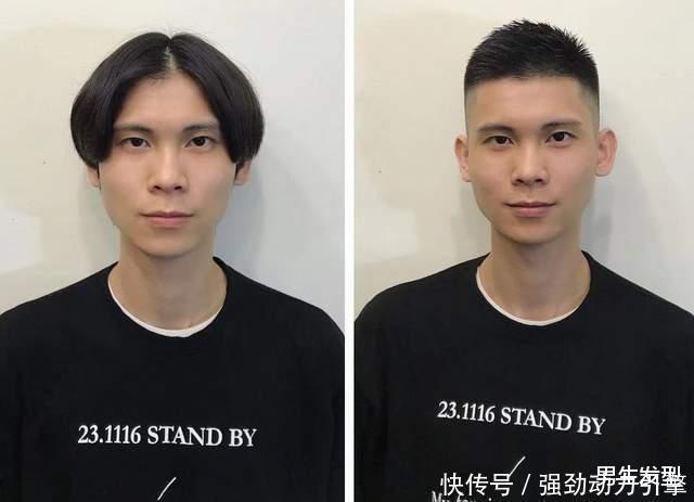 发型|男生剪对发型如“改容”!试试清爽的短发,剪完比刘海发型帅多了