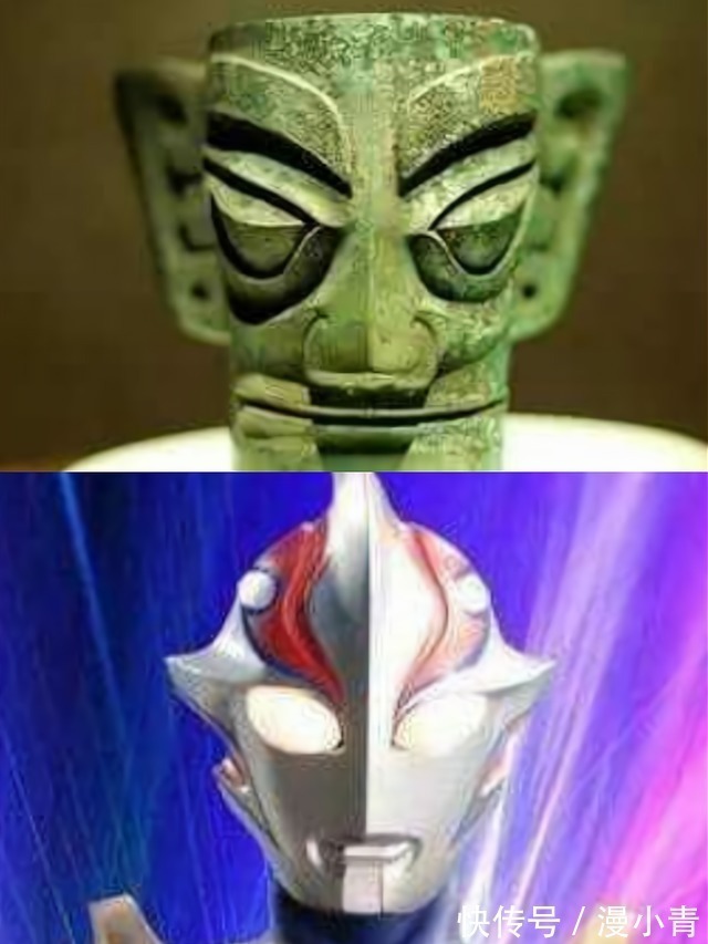 文物|三星堆出土“奥特曼”?相似度高达100%,确定两者没有关系?