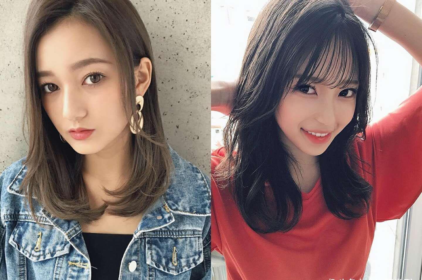 发色|35岁左右女人适合什么发型?三组时尚减龄的日系发型,简单显气质