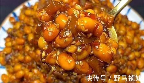 浸泡|黄豆要提前给它浸泡一夜,不腌不焖,切碎一炒,随吃随取也是很方便,特方便