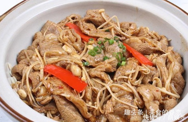 家常菜：红烧排骨，肥牛金针菇，鲫鱼豆腐汤，红烧鸡块