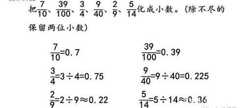 五年级数学｜分数和小数的互化专项讲解+例题解析，培优提升必备