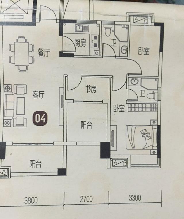 小区|90平小三房，装修下来花了11万，敢说是小区最漂亮的！