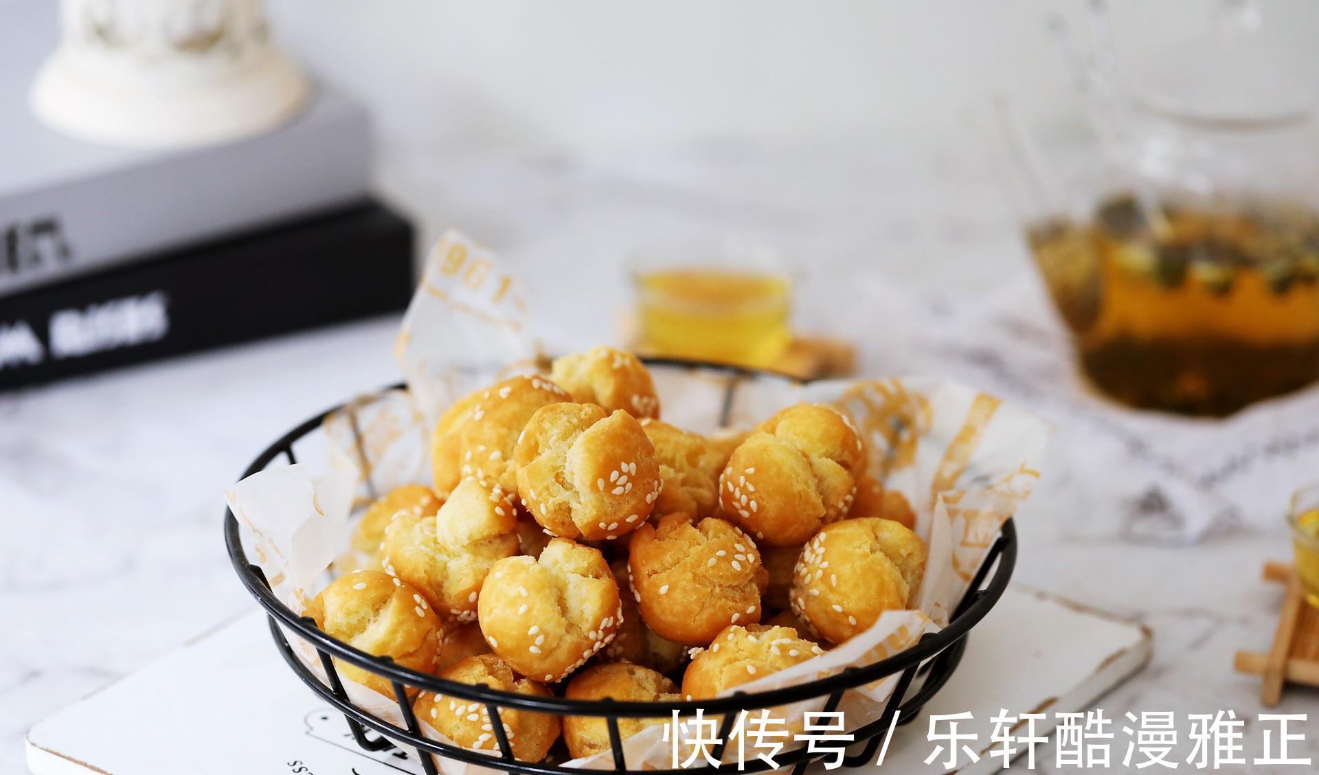 面团子|好吃可口的北京小吃开口笑，制作简单，营养健康