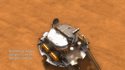 图片 美国宇航局看见天问一号图片,一手伸向了美国,一手伸向了我国