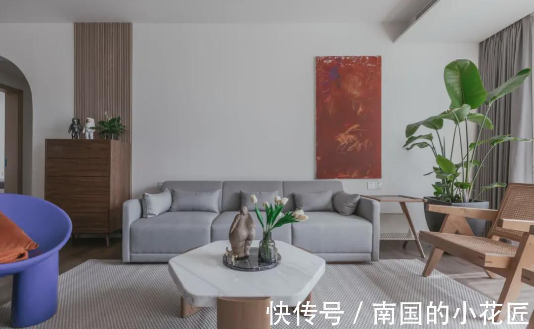 新房|看了她家，才知道低饱和度的空间有多舒适，全屋没有一丝俗气