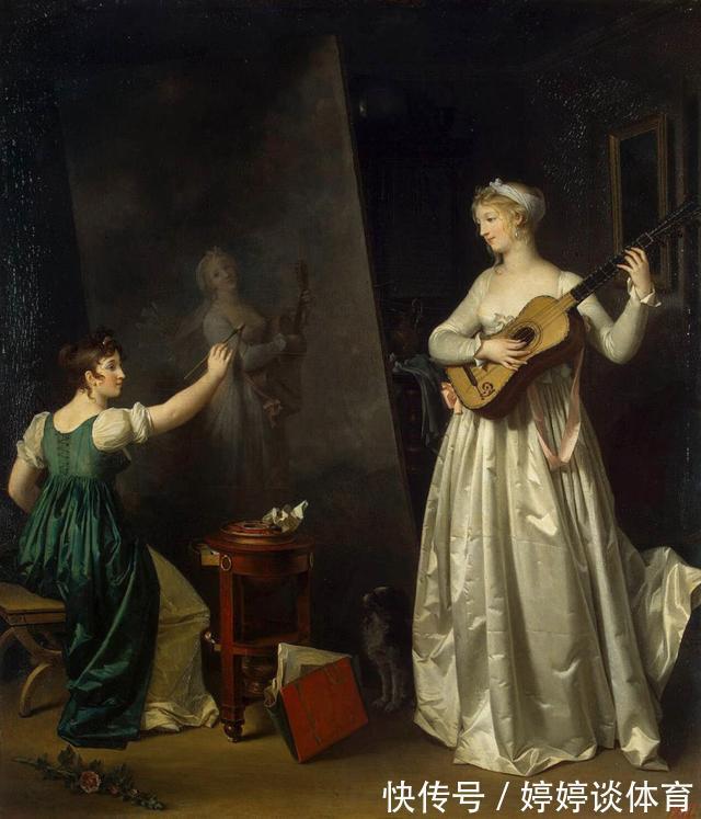 ·热拉尔|雅致?妩媚?雷卡米埃夫人像,19世纪一对师生新古典与浪漫的对决