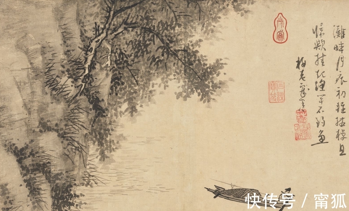 山水画@难以企及的元四家,在元朝压迫政策下选择隐居,山水画成后世经典