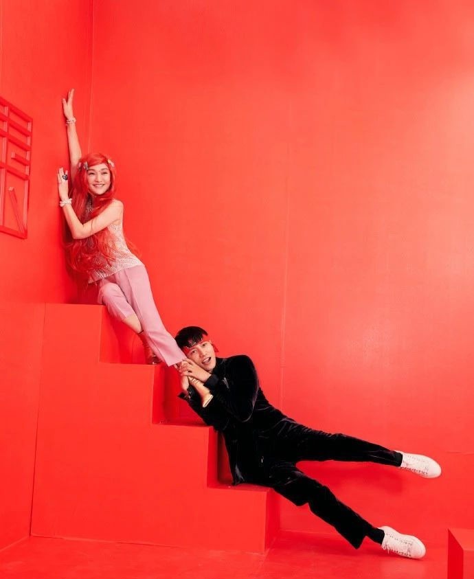 周迅舒淇陈坤二次元年会,全员cos成就神仙局,都是童心未泯啊