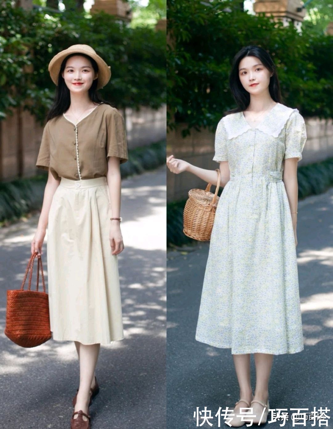 用力过猛|少女情怀爆发的夏季,小清新风格满足你的搭配需求,美得清雅迷人