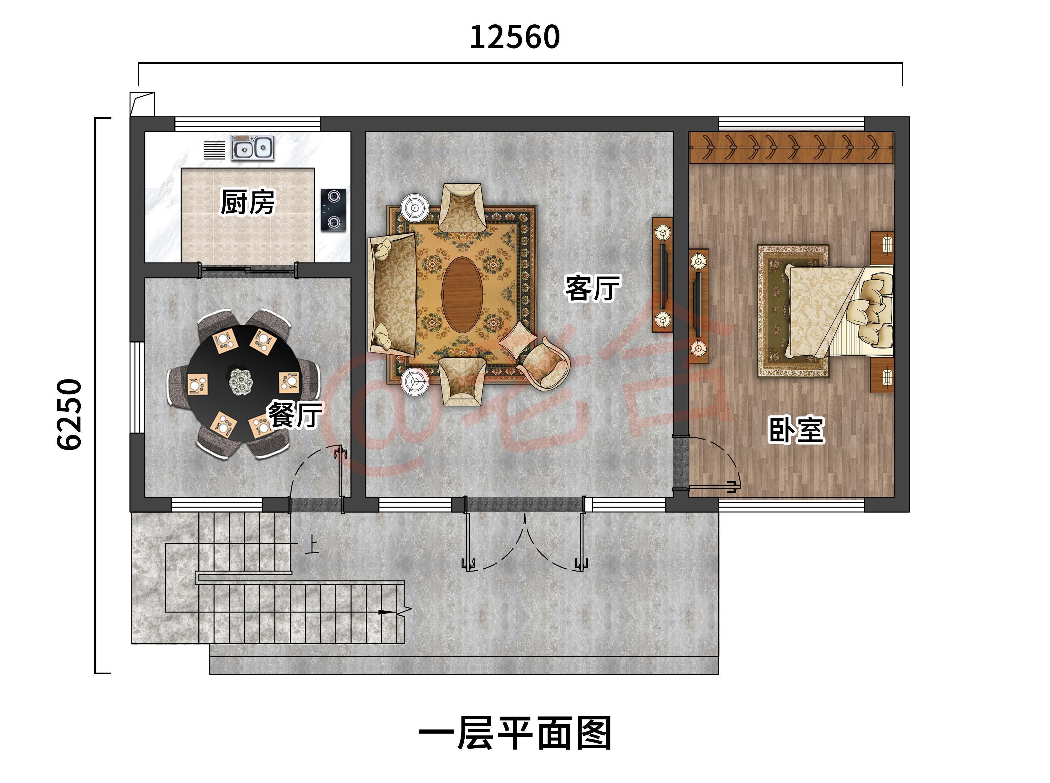 大三房|占地100平不到的美式二层别墅,精美实用,造价仅18万,值得收藏