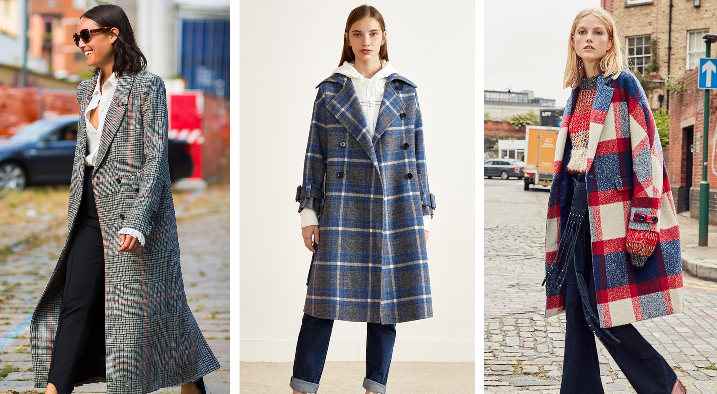 今年的大衣变得越来越前卫洋气了，上身潇洒又利落