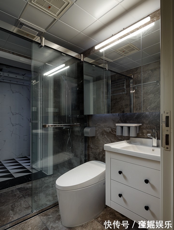 动线|130㎡轻奢四居,融入美式的沉稳庄重,打造温柔的质感生活