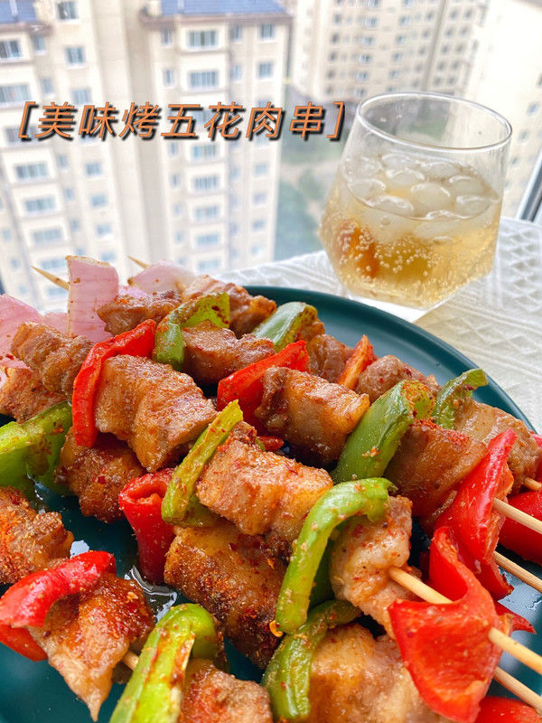 吃上吃撑烧烤店同款烤五花肉