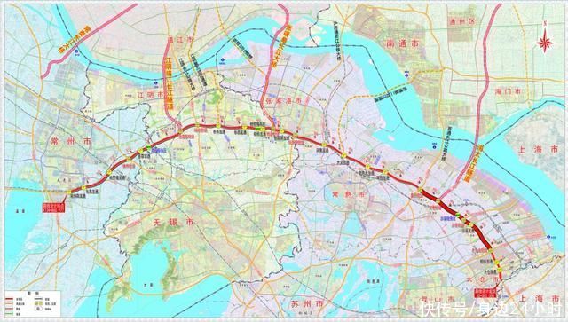 扩建工程开工!南通人去上海走这段高速，双向十车道!