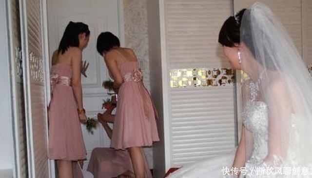 婚礼|婚礼上俏皮的伴娘，婚礼过程中一道亮丽的风景线