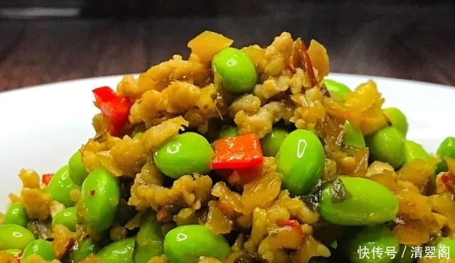 毛豆的农家做法，没想到这么好吃，开胃下饭，方法简单几分钟出锅