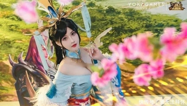 三国|三国杀甄姬cosplay，画风还原，梦回三国。