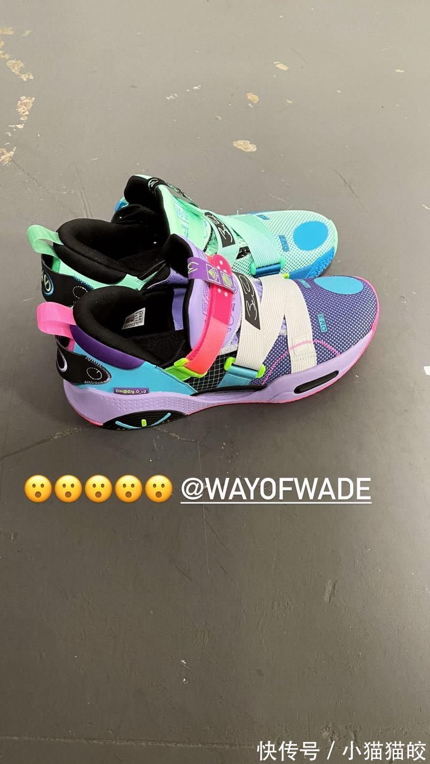 全城 韦德亲晒全城 9 V2 ?魔术贴绑带+鸳鸯设计,吸睛度不俗!