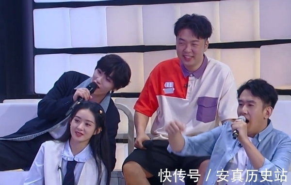 一只眼|錄綜藝不能染發(fā)？《快本》的P圖方式，仿佛給娜扎畫了“絡(luò)腮胡”