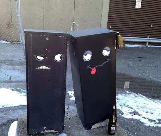 停车场#22个搞笑创意,让你不由地感叹,这些人真无聊,不过我喜欢?